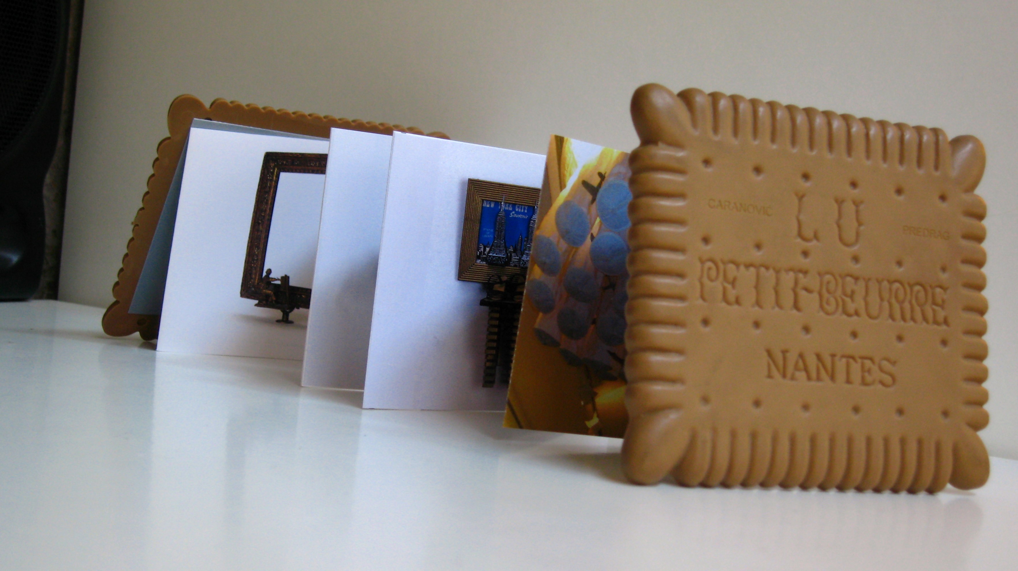 Catalog of Caranović's works in the form of dry cake Petit-Beurre
